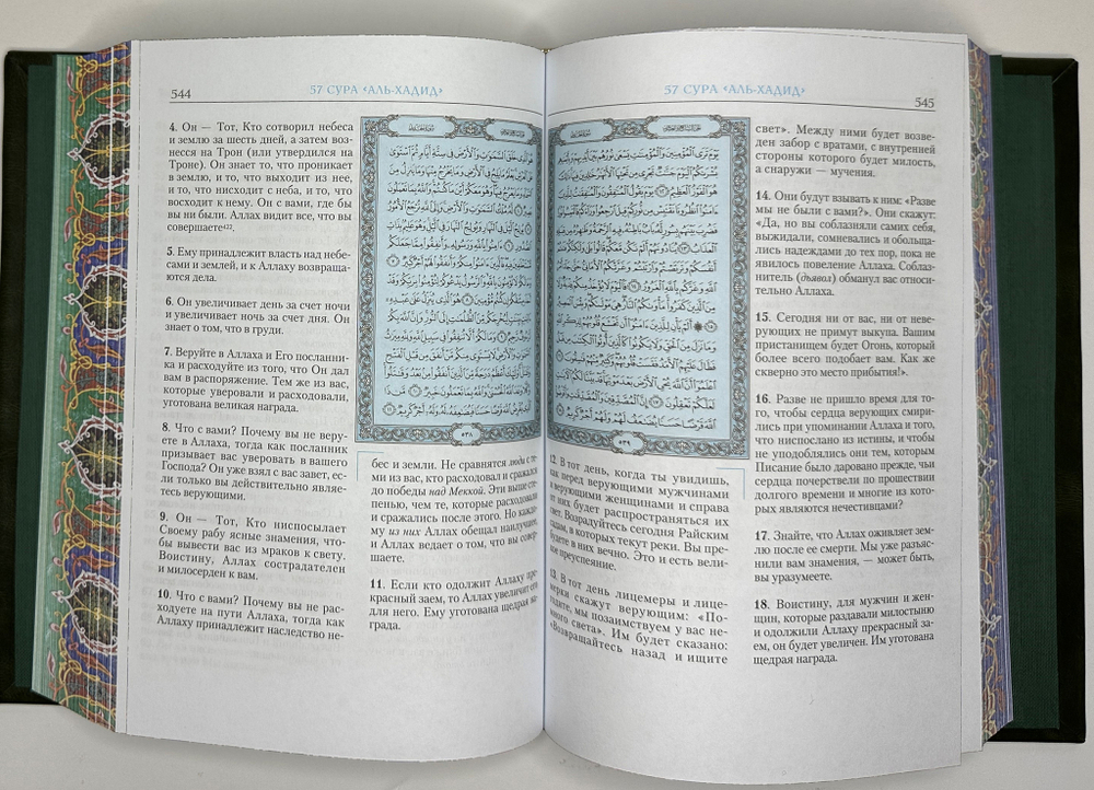 «Коран» Перевод Смыслов. Комент.Э.Кулиева. М.: ЭКСМО, 2022 г. Подарочное издание