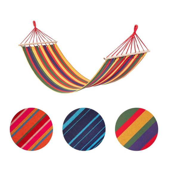 Гамак Helios тканевый 200х80см с планкой (HS-G-P-200х80)