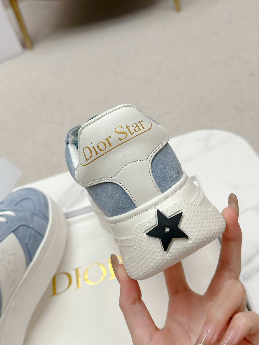 Christian Dior Star Platform Sneaker