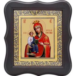 Троеручица. Икона Божьей Матери на холсте