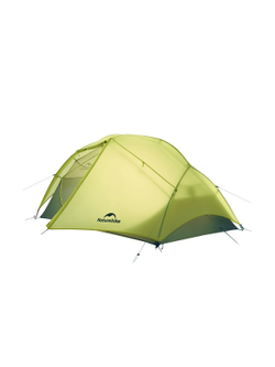 Палатка Naturehike Star River EXT Si 2-местная, алюминиевый каркас, сверхлегкая, желтая