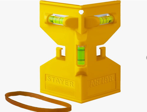 Магнитный уровень-угольник Стаер