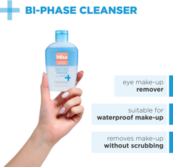 MIXA Optimal Tolerance - двухкомпонентное средство для снятия макияжа с глаз /   125  ml  / GTIN 3600550305036