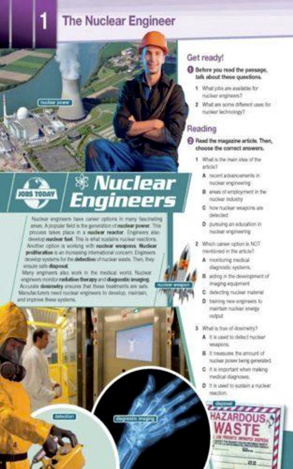 Nuclear Engineering (esp). Student's book. Учебник
