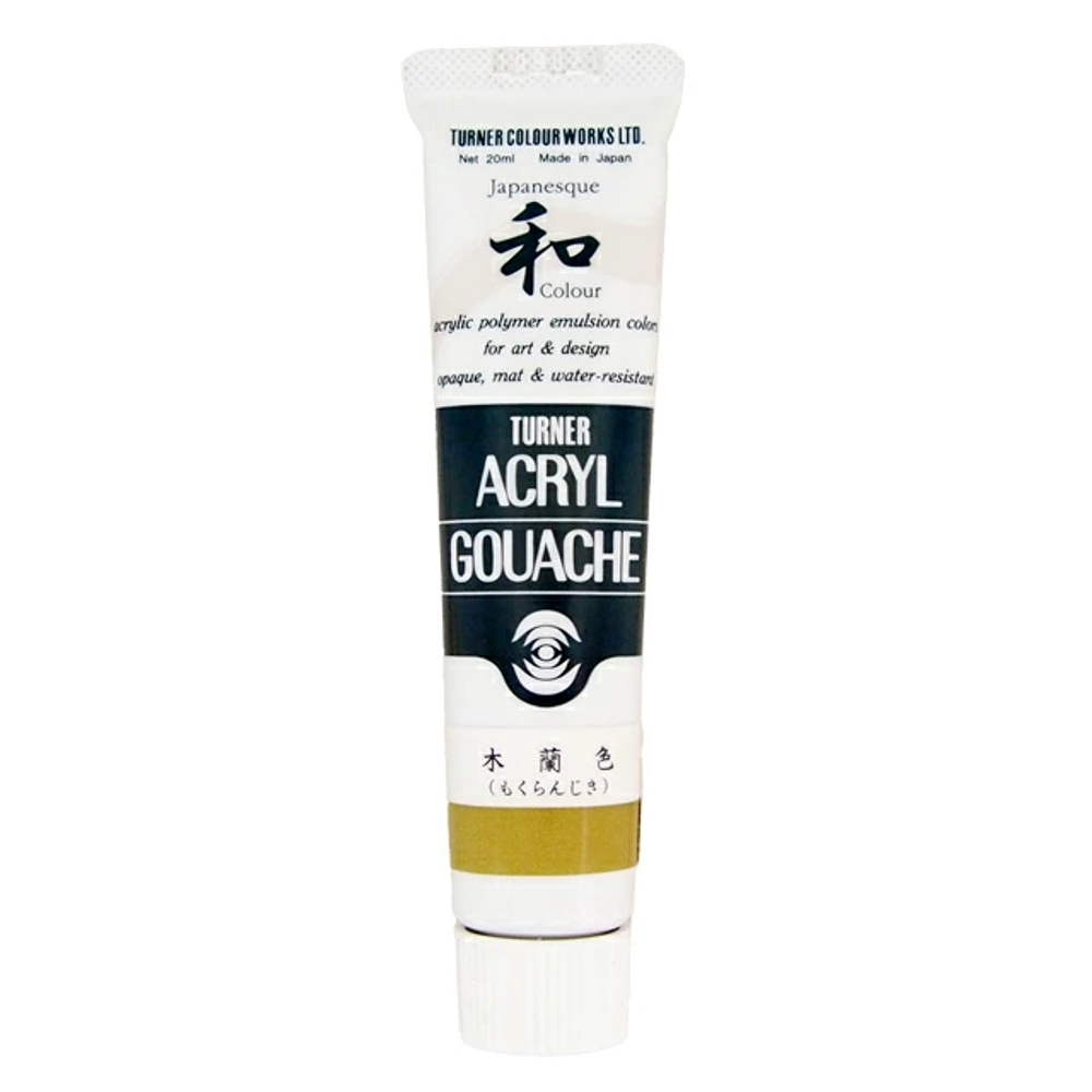 Акриловая гуашь Turner 20 мл. Japanesque Dark Yellow
