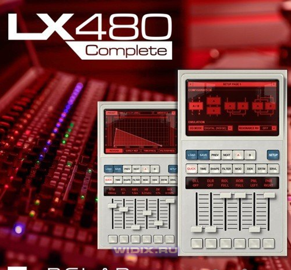 ReLab - LX480 Complete v3.1.4 VST, AAX x64 - ревербератор