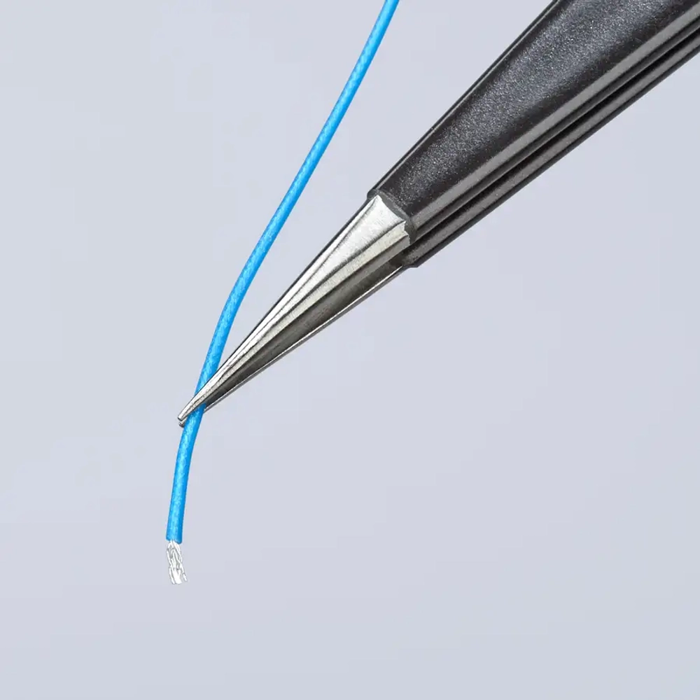 Пинцет для прецизионных работ, антистатический 110 мм Knipex 92 28 70 ESD