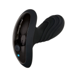 Черный вибростимулятор простаты The Gentleman - 12 см. (Цвет: черный)