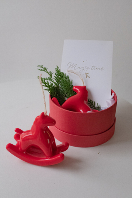 Свеча лошадка