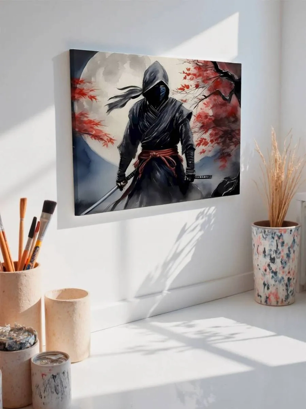 Картина на стену 40 X 50 Самурай