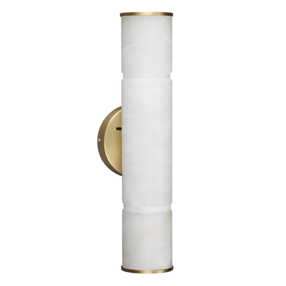 6674/12WL L-VISION ODL24 198 Настенный светильник латунь/металл/алебастр IP20 LED 12W 540Лм 3000K/4000K MARBELLA