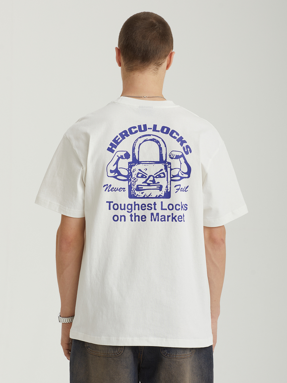 Мужская Футболка Hercu-locks