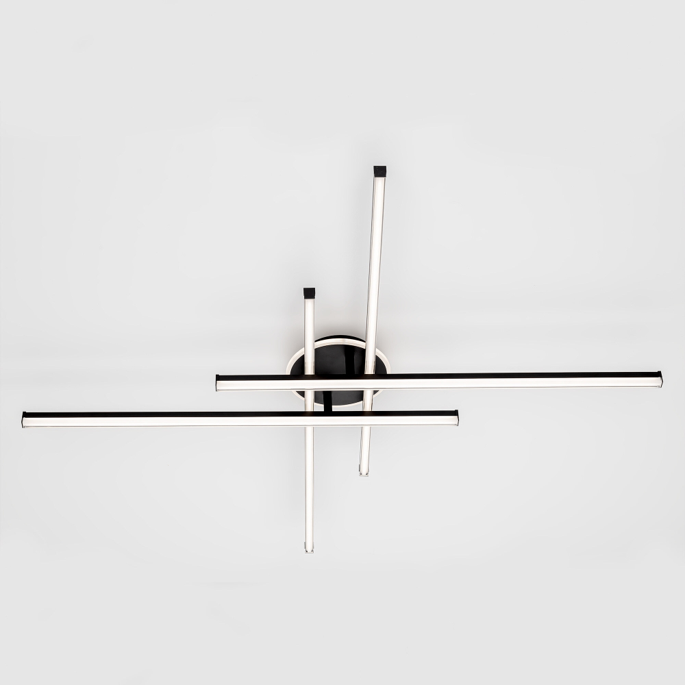 Citilux Trent CL203641 LED Люстра потолочная с пультом Чёрная