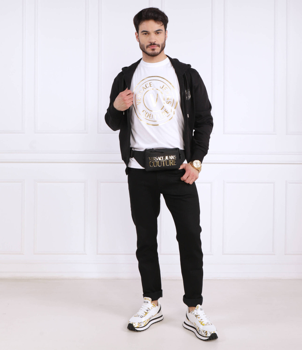 Футболка Versace Jeans Couture - белый(74GAHT05CJ00T)