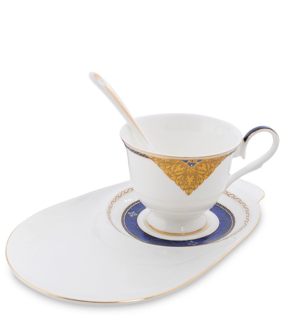 Pavone JK-198 Чайная пара «Золотой Палермо» (Gold Palermo  )