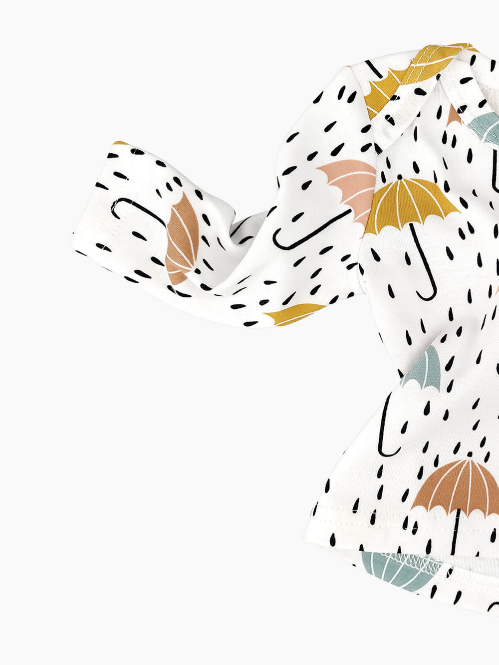 Футболка с длинным рукавом Mjölk Зонтики