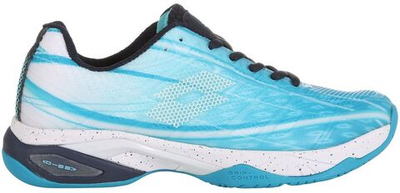 Мужские кроссовки теннисные Lotto Mirage 300 Speed M - blue bay/all white/navy blue