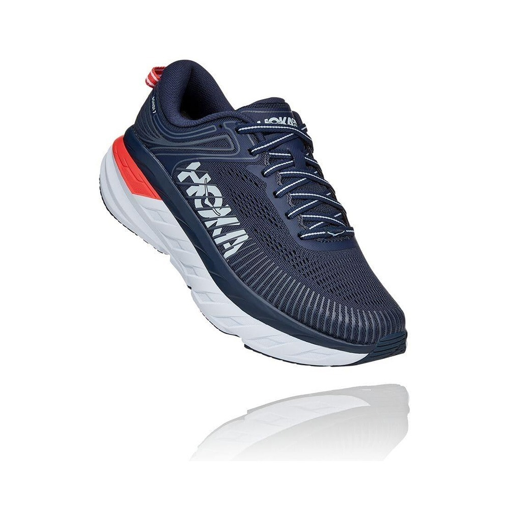 Кроссовки женские HOKA W BONDI 7 Black Iris / Ballad Blue