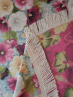 Гобеленовая скатерть Мальвы D 160 см