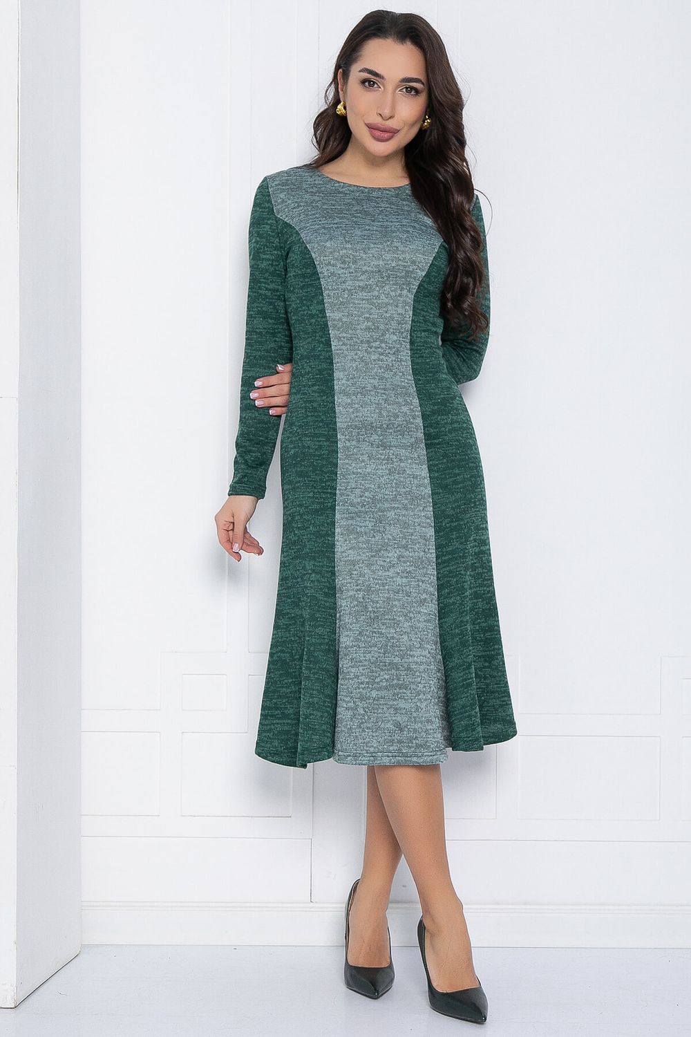 Платье Эйвери (зеленое) П12575-10 LT Collection