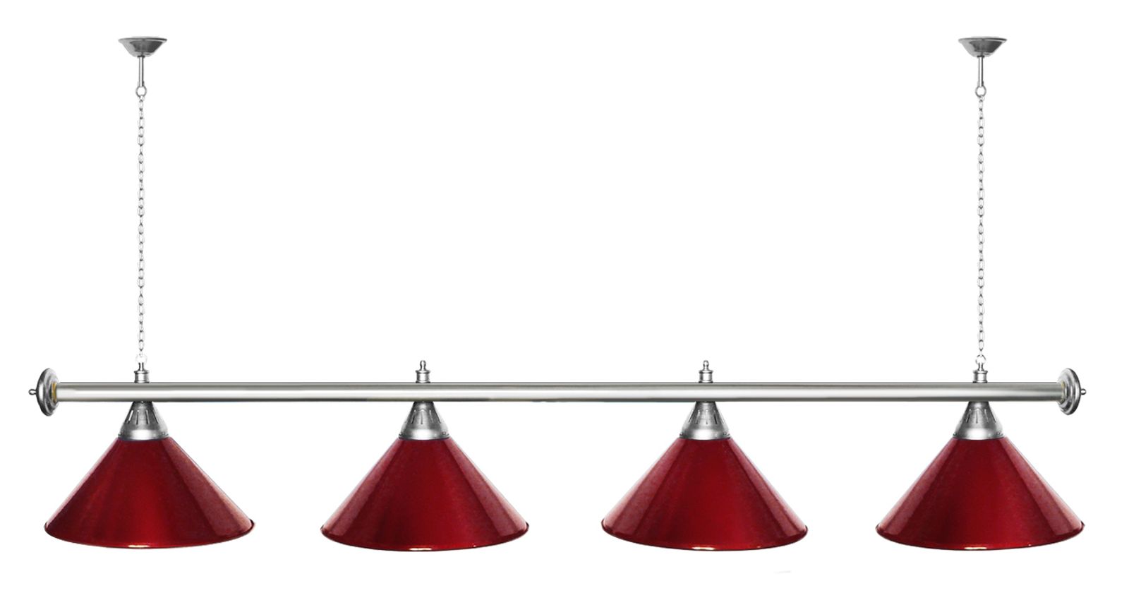 Лампа STARTBILLIARDS 4 пл. (плафоны зеленые,штанга зеленая,фурнитура золото) фото №11