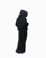 ZIP HOODIE BLACK MEN