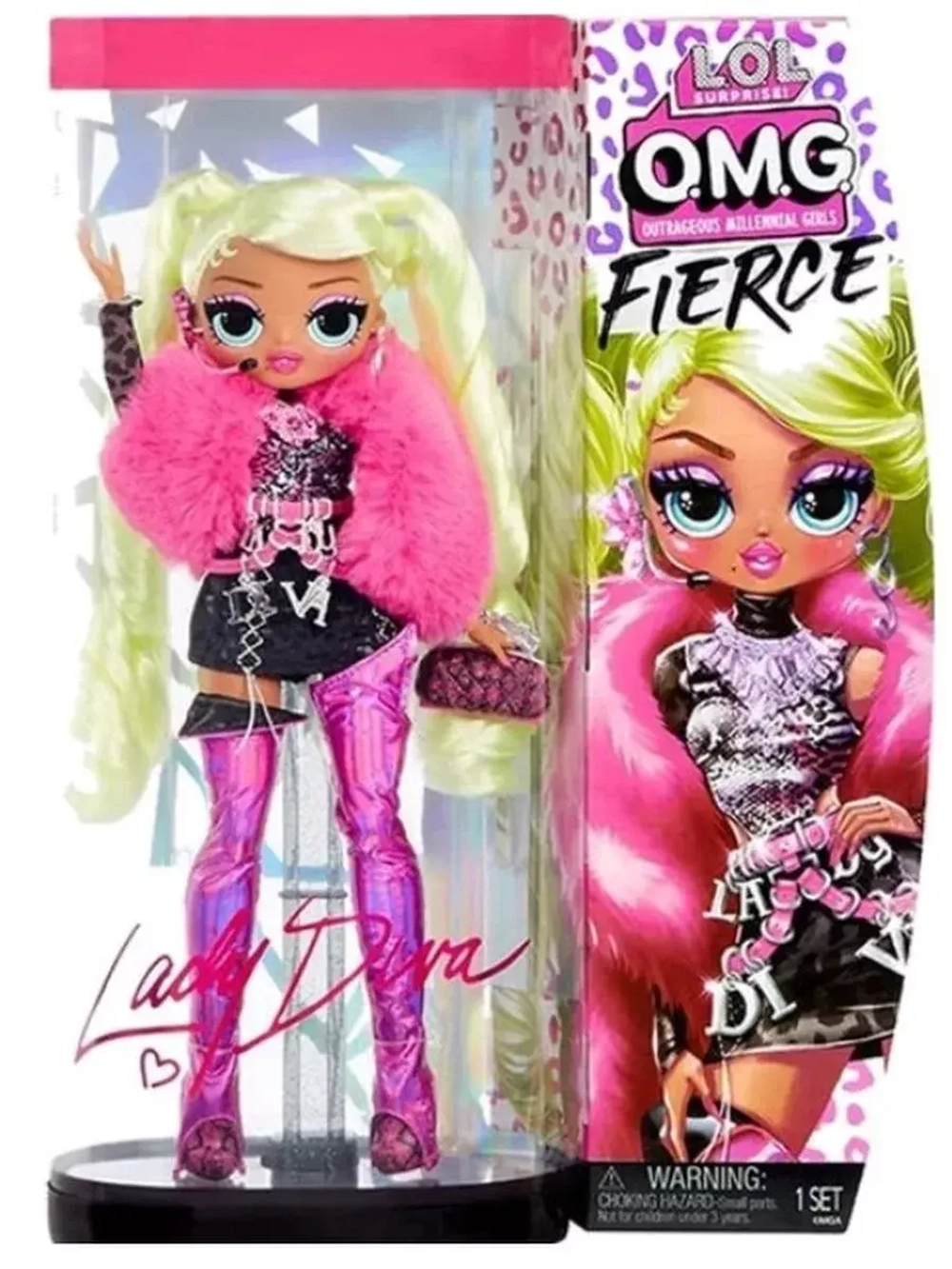 Кукла Лол Омг Lol Omg Fierce Lady Diva большая оригинал
