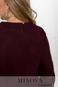 Платье 2325-бордо Minova