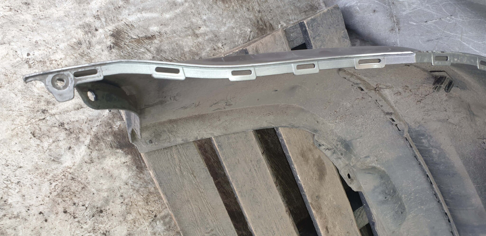 Бампер задний Volkswagen Polo 5 Sedan 15-20 Б/У Оригинал 6RU807421D
