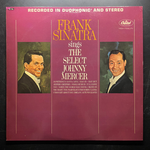 Frank Sinatra ‎– Sings The Select Johnny Mercer (Германия 1965г.)