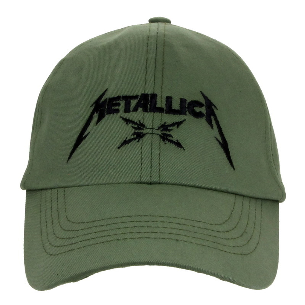 Бейсболка Metallica хаки