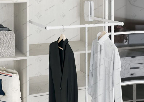 S-6012-W Пантограф Starax, (850-1150x130x800 мм), нагрузка 12 кг, белый