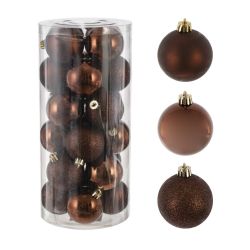GAEM Набор из 24шт Украшение новогоднее "Шар", D 6 см, L14 W14 H30,5 см