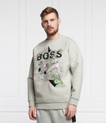 тощие salbo lotus BOSS GREEN - серый(50464627)