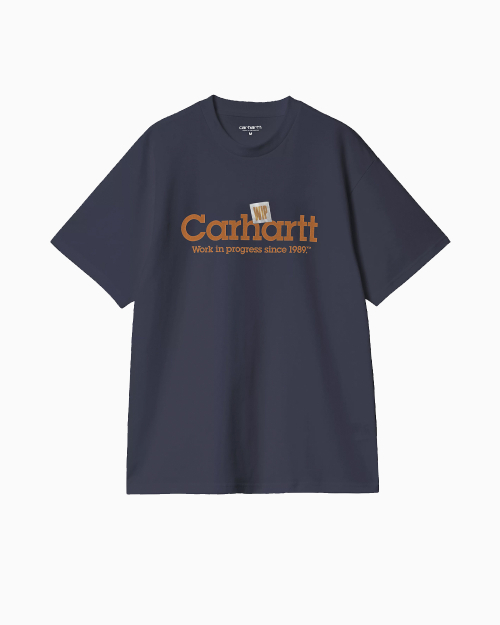 Футболка Carhartt WIP S/S Label Script T-Shirt
