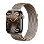 Умные часы Apple Watch Series 10 GPS + Cellular, 42mm, Natural Titanium Case with Milanese Loop, Natural
