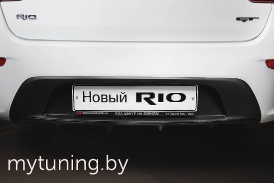 Диффузор заднего бампера для Kia Rio IV