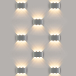 Пылевлагозащищенный светодиодный светильник Twinky Trio серый IP54 1551 Techno LED серый