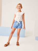 Шорты джинсовые для девочки Next U53-755, Синий