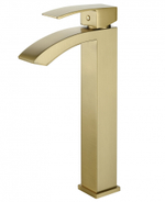 Смеситель для раковины Высокий Grocenberg GB3007MG Матовое золото