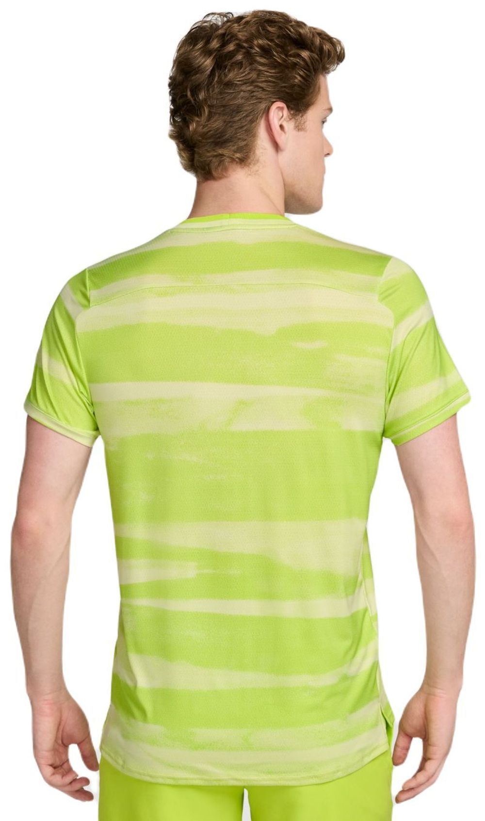 Теннисная футболка Nike Court Advantage Dri-Fit Tennis Print - Green