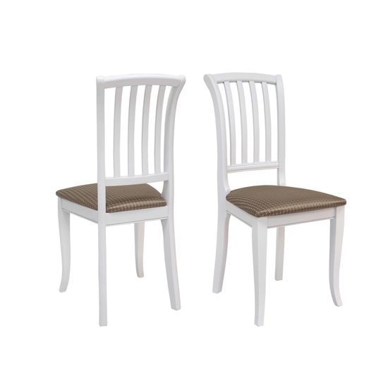 Обеденная группа Leset стол Аризона 1Р и стулья Остин белый