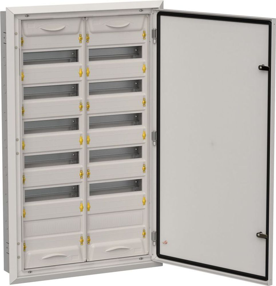 Корпус ЩРв-144 (2х72) TITAN 5 1005х625х130 IP31 сер. метал. IEK TI5-50-V-2X072-31-7035