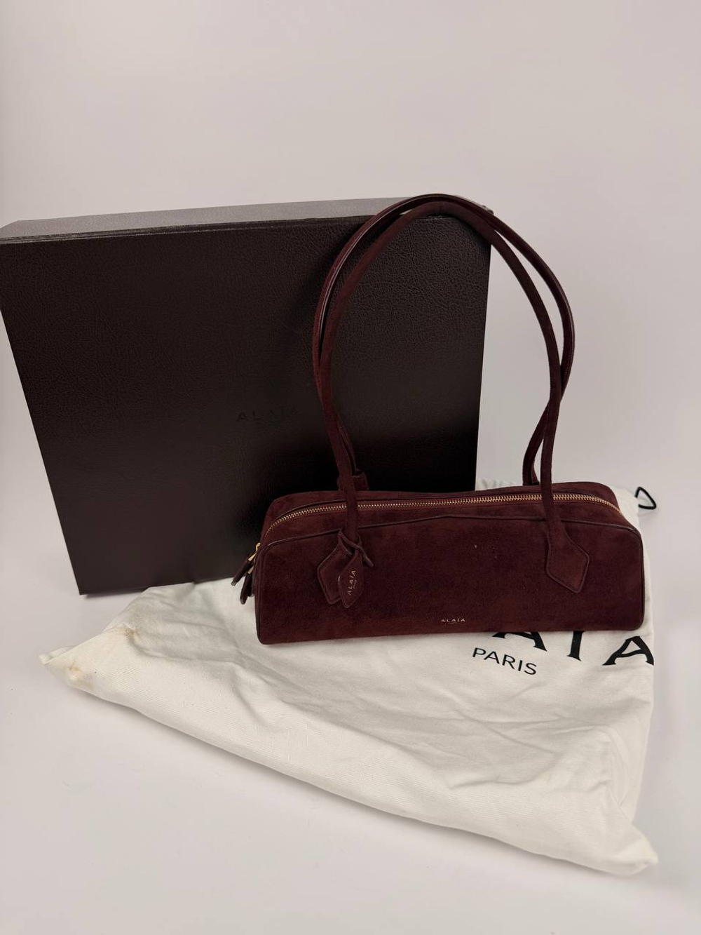 Сумка Alaia Le Teckel Small