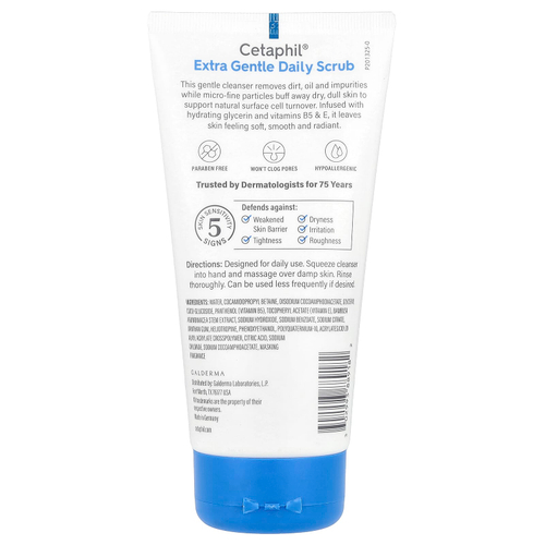 Cetaphil, Extra Gentle, скраб для ежедневного использования, 178 мл
