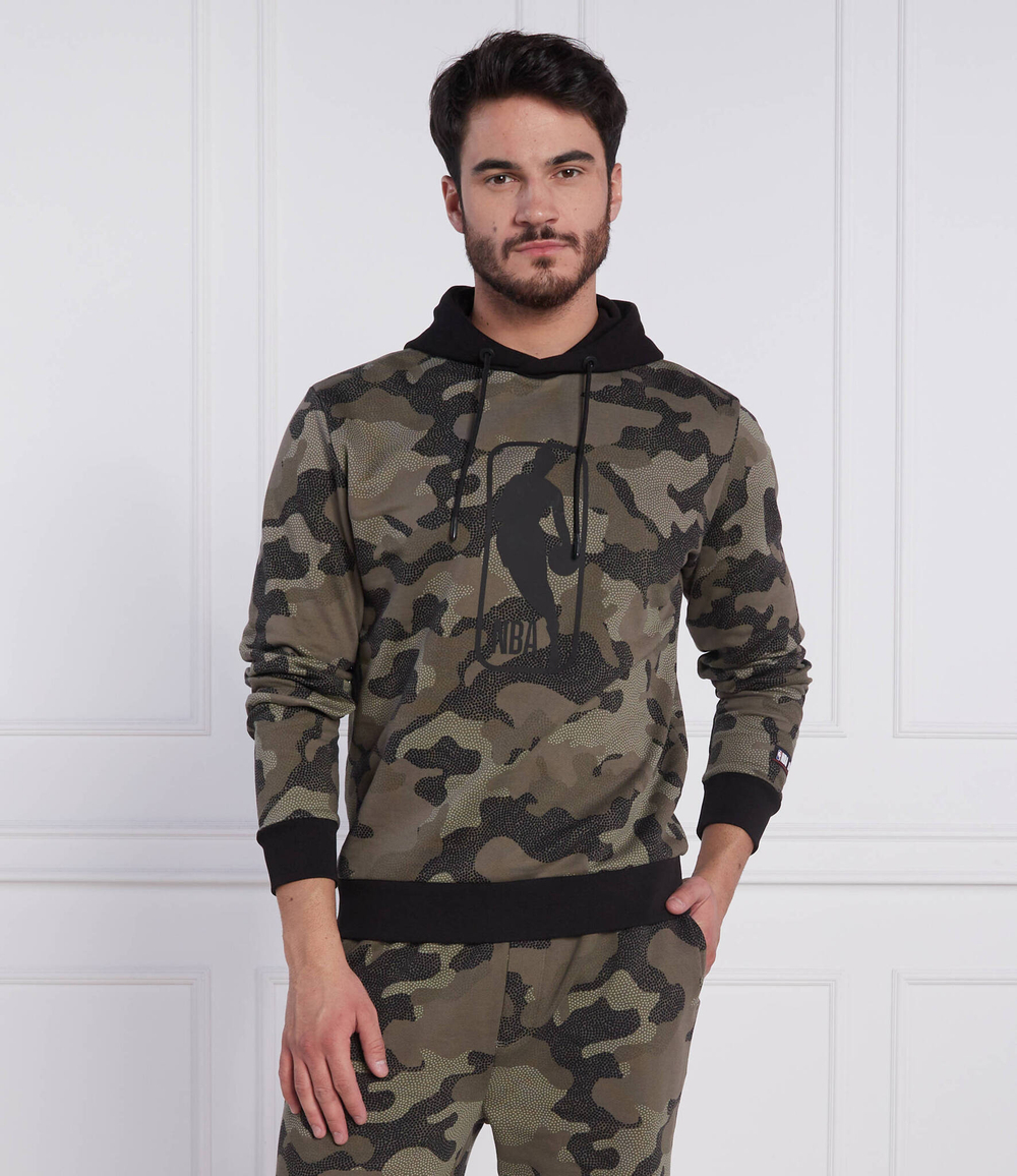 Худи boss x nba camo BOSS ORANGE - зеленый(50477453)