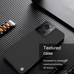 Тонкий текстурный чехол из нейлонового волокна от Nillkin для OnePlus Ace 5G и 10R 5G, серия Textured Case