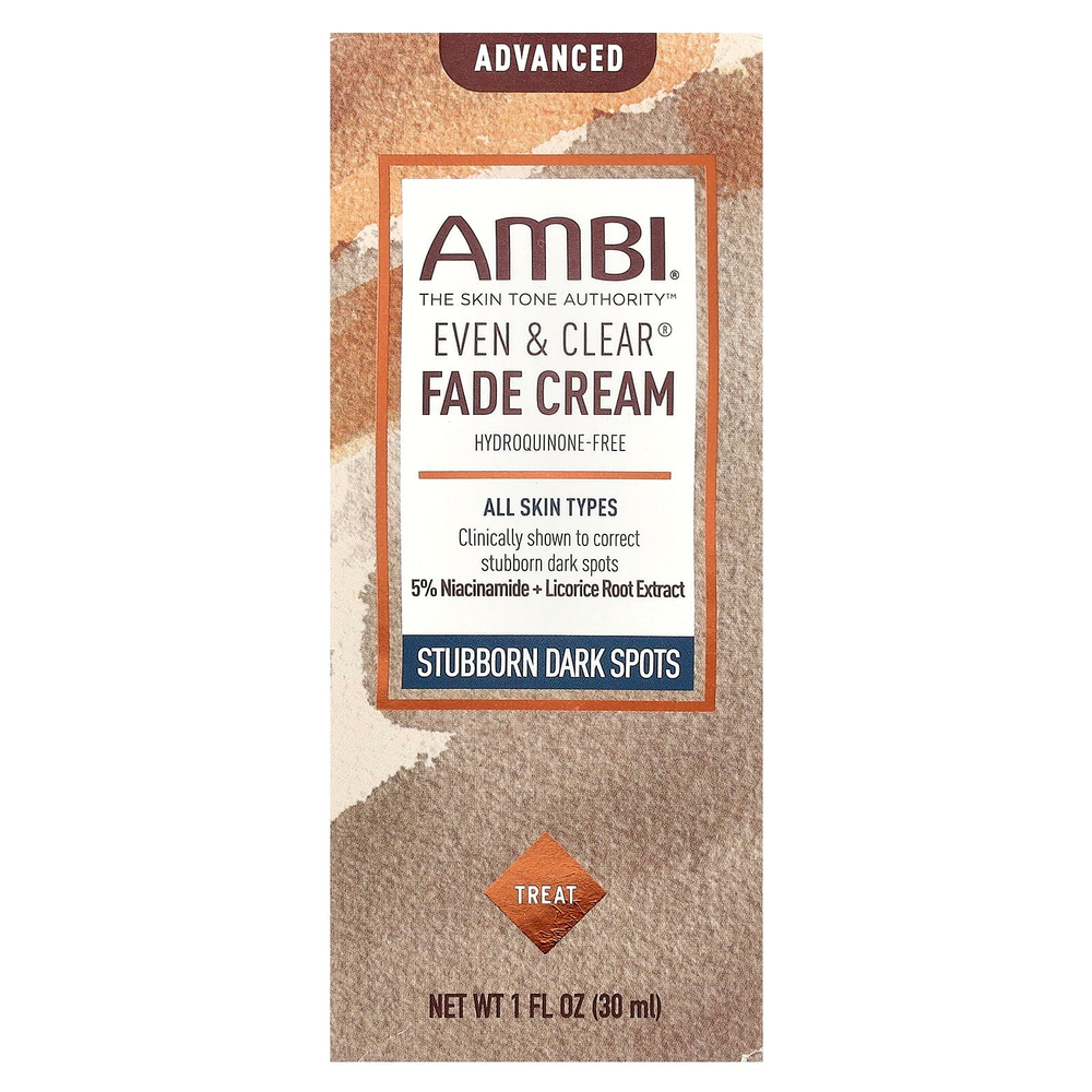 AMBI, Even & Clear®, улучшенный крем для обесцвечивания, 30 мл (1 жидк. Унция)
