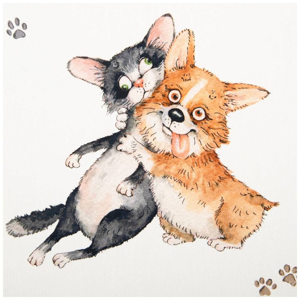 ФАРТУК "ДРУЖБА", 100% ХЛОПОК,ТВИЛ, БЕЛ