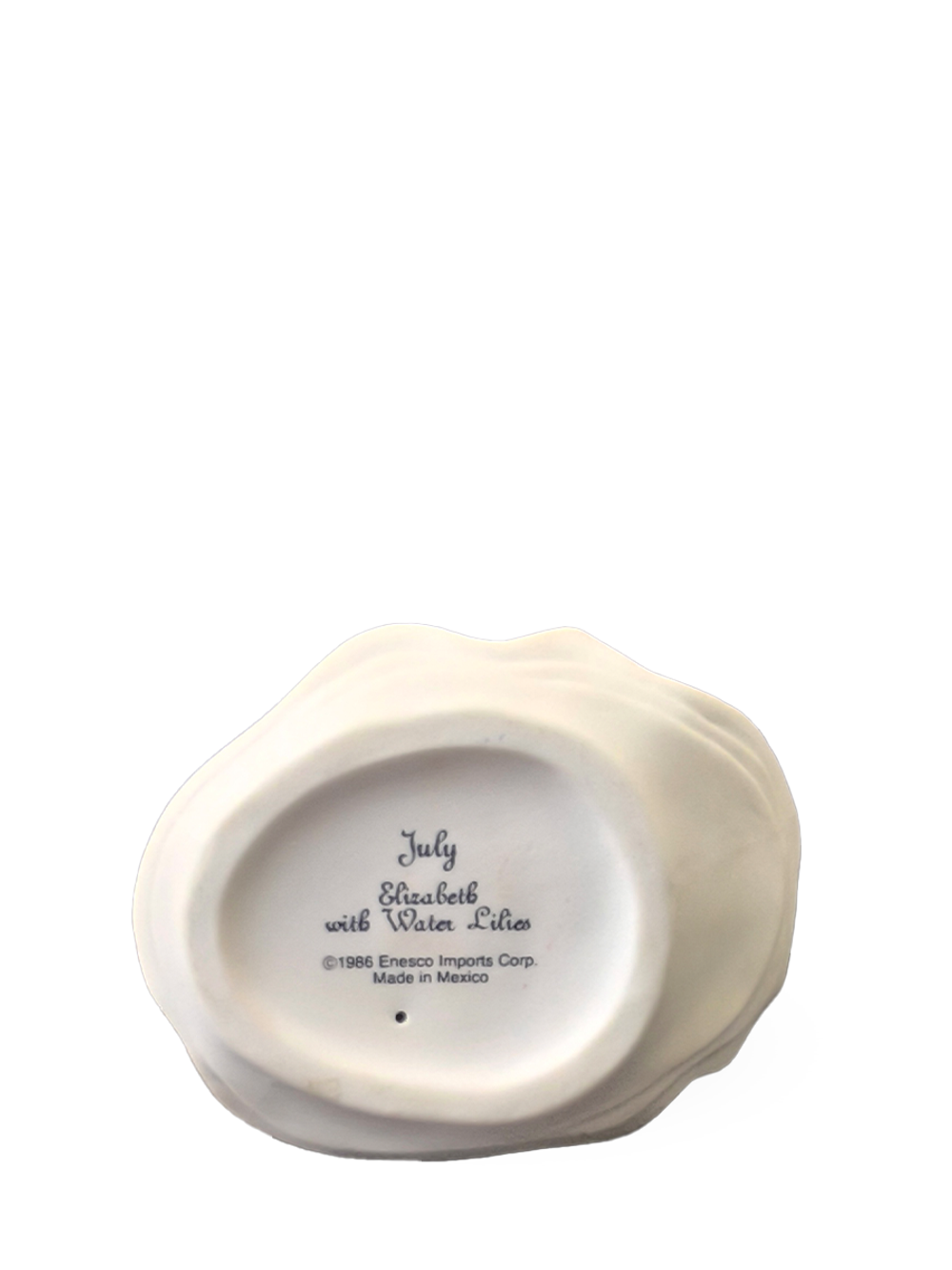 Фарфоровая статуэтка "Элизабет с водяными лилиями" Enesco